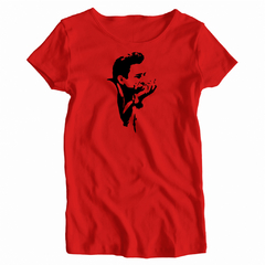 Remera Mujer Manga Corta JOHNNY CASH 04 en internet
