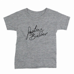 Remera Infantil Manga Corta JUSTIN BIEBER 02 - comprar online