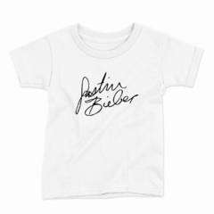 Remera Infantil Manga Corta JUSTIN BIEBER 02