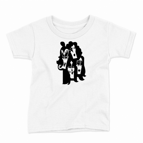 Remera Infantil Manga Corta KISS 02