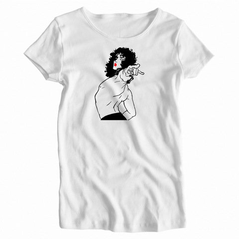 Remera Mujer Manga Corta KISS 10