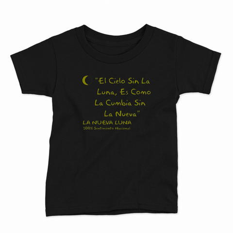 Remera Infantil Manga Corta LA NUEVA LUNA 01