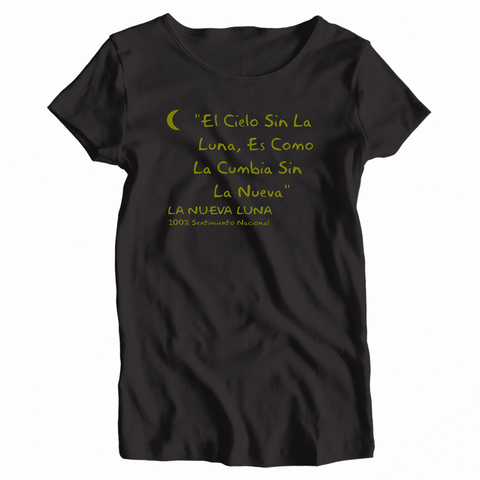 Remera Mujer Manga Corta LA NUEVA LUNA 01