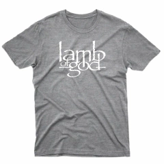 Remera Unisex Manga Corta LAMB OF GOD 01 en internet