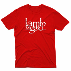 Remera Unisex Manga Corta LAMB OF GOD 01 - comprar online