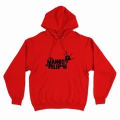 Buzo Canguro Unisex LAS MANOS DE FILIPPI 01 - Wildshirts