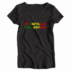 Remera Mujer Manga Corta LAS PASTILLAS DEL ABUELO 06