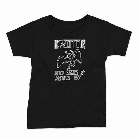 Remera Infantil Manga Corta LED-ZEPPELIN 03