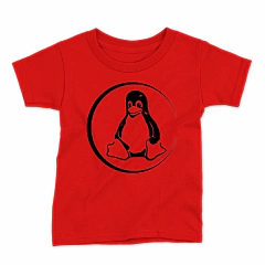 Remera Infantil Manga Corta LINUX 03 - Wildshirts