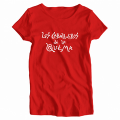 Remera Mujer Manga Corta LOS CABALLEROS DE LA QUEMA 02 - comprar online