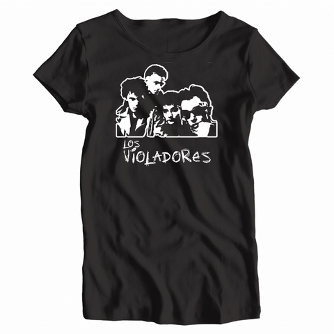 Remera Mujer Manga Corta LOS VIOLADORES 01