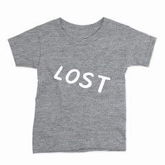 Remera Infantil Manga Corta LOST 07 en internet