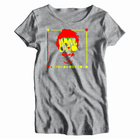 Remera Mujer Manga Corta MANU CHAO 01
