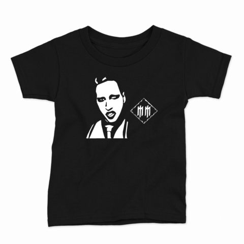 Remera Infantil Manga Corta MARILYN MANSON 05