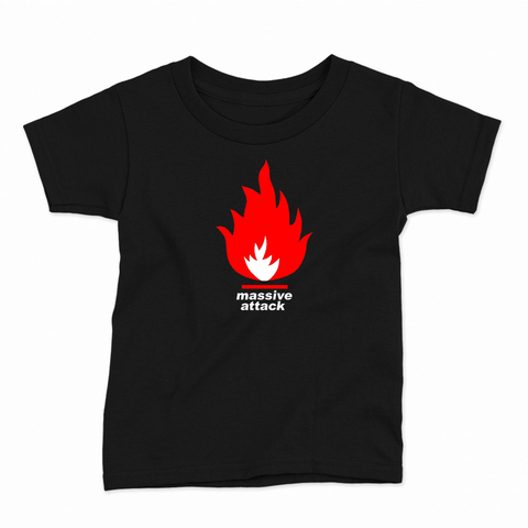 Remera Infantil Manga Corta MASSIVE ATTACK 01
