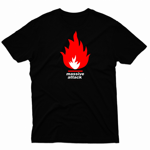 Remera Unisex Manga Corta MASSIVE ATTACK 01