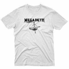 Remera Unisex Manga Corta MEGADETH 01