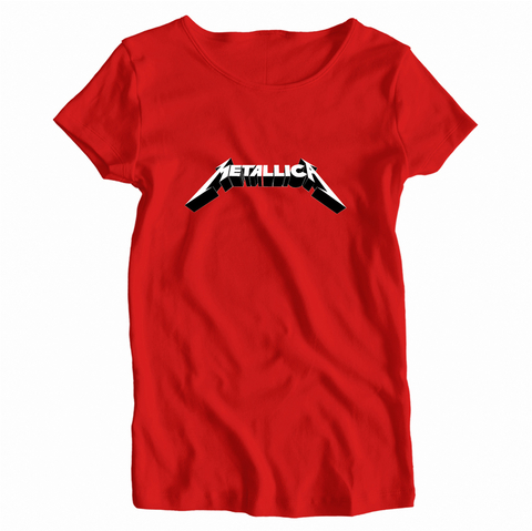 Remera Mujer Manga Corta METALLICA 18