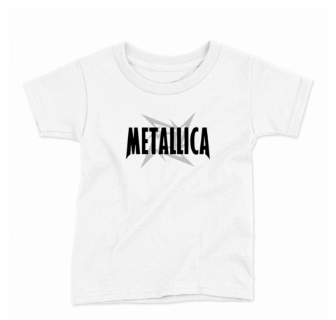 Remera Infantil Manga Corta METALLICA 19