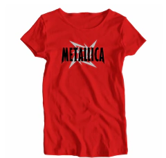 Remera Mujer Manga Corta METALLICA 19 - comprar online