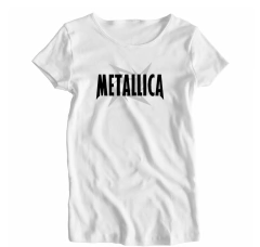 Remera Mujer Manga Corta METALLICA 19