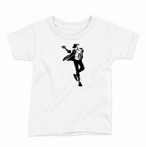 Remera Infantil Manga Corta MICHAEL JACKSON 01