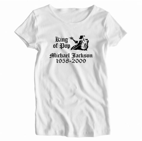 Remera Mujer Manga Corta MICHAEL JACKSON 04