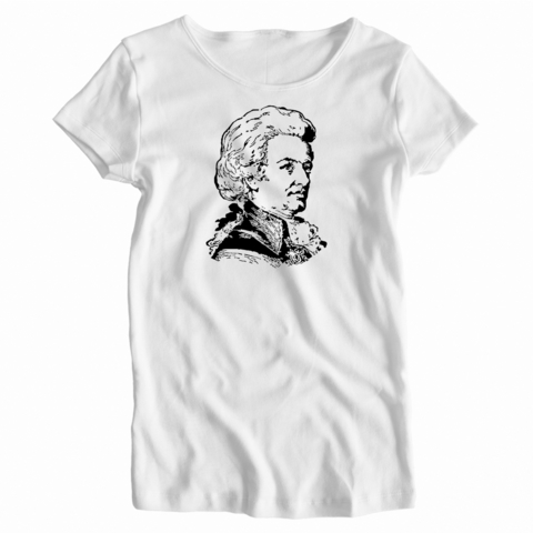 Remera Mujer Manga Corta MOZART 01