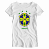 Remera Mujer Manga Corta CONFEDERACION BRASILERA DE FUTBOL 01 - comprar online