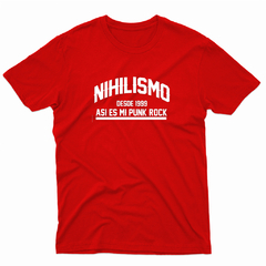 Remera Unisex Manga Corta NIHILISMO 02 - comprar online