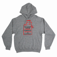 Buzo / Campera Canguro Unisex NO QUIERO QUE ME AMEN 01 en internet