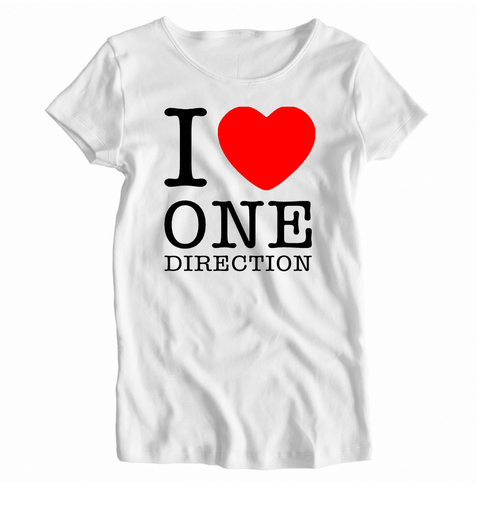 Remera Mujer Manga Corta ONE DIRECTION 02