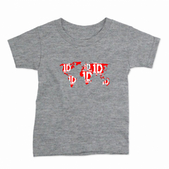Remera Infantil Manga Corta ONE DIRECTION 05 en internet