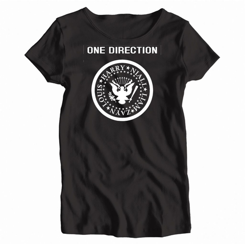 Remera Mujer Manga Corta ONE DIRECTION 06