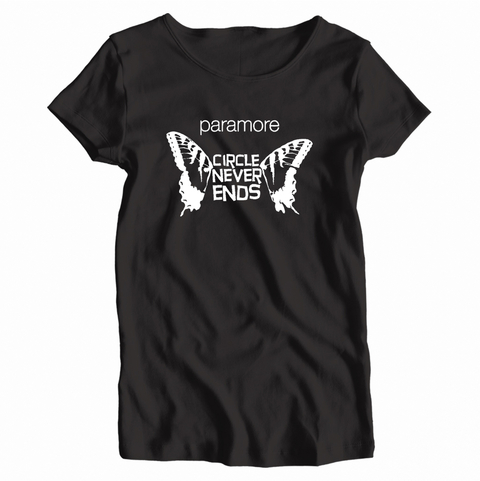 Remera Mujer Manga Corta PARAMORE 01