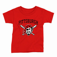 Remera Infantil Manga Corta PITSBURG PIRATES 01 en internet