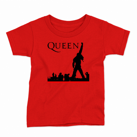 Remera Infantil Manga Corta QUEEN 01