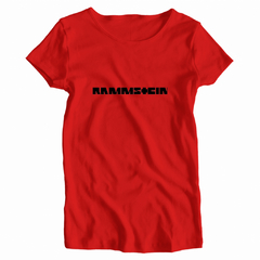 Remera Mujer Manga Corta RAMMSTEIN 05 en internet