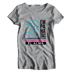 Remera Mujer Manga Corta 3 Empanadas en internet