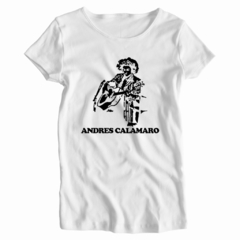 Remera Mujer Manga Corta ANDRES CALAMARO 02 en internet