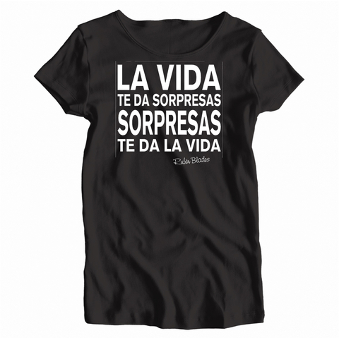 Remera Mujer Manga Corta RUBEN BLADES 02