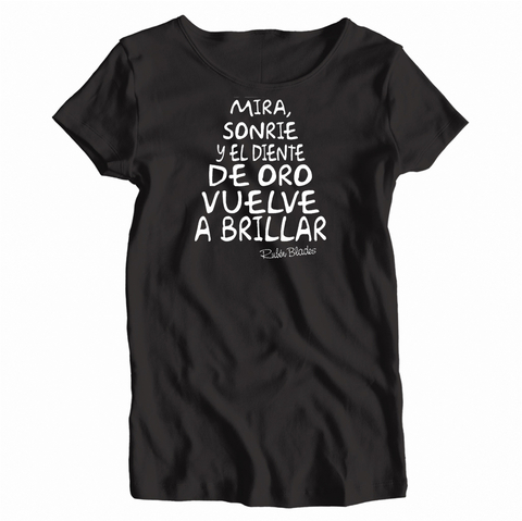 Remera Mujer Manga Corta RUBEN BLADES 03