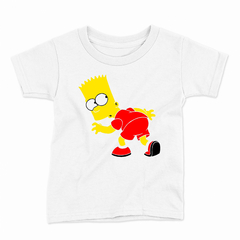 Remera Infantil Manga Corta SIMPSONS BART 01