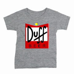 Remera Infantil Manga Corta SIMPSONS CERVEZA DUFF 01 en internet