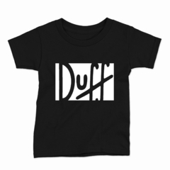 Remera Infantil Manga Corta SIMPSONS CERVEZA DUFF 02