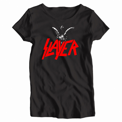 Remera Mujer Manga Corta SLAYER 02