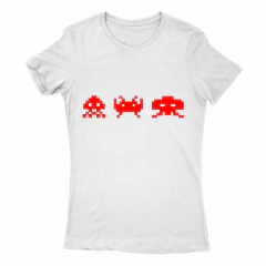 Remera Mujer Manga Corta SPACE INVADERS 01 - comprar online