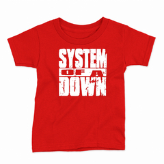 Remera Infantil Manga Corta SYSTEM OF A DOWN 02 - comprar online