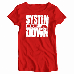 Remera Unisex Manga Corta SYSTEM OF A DOWN 02 - comprar online