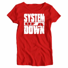 Remera Unisex Manga Corta SYSTEM OF A DOWN 02 - comprar online